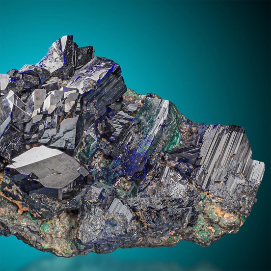 Azurite-Tsumeb Mine | Tsumeb | Otjikoto Region | Namibia